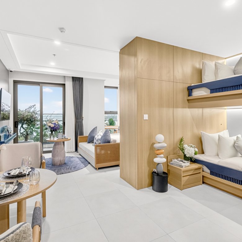 Hình ảnh căn hộ 1 Phòng Ngủ tại Sun Centro Town Hạ Long