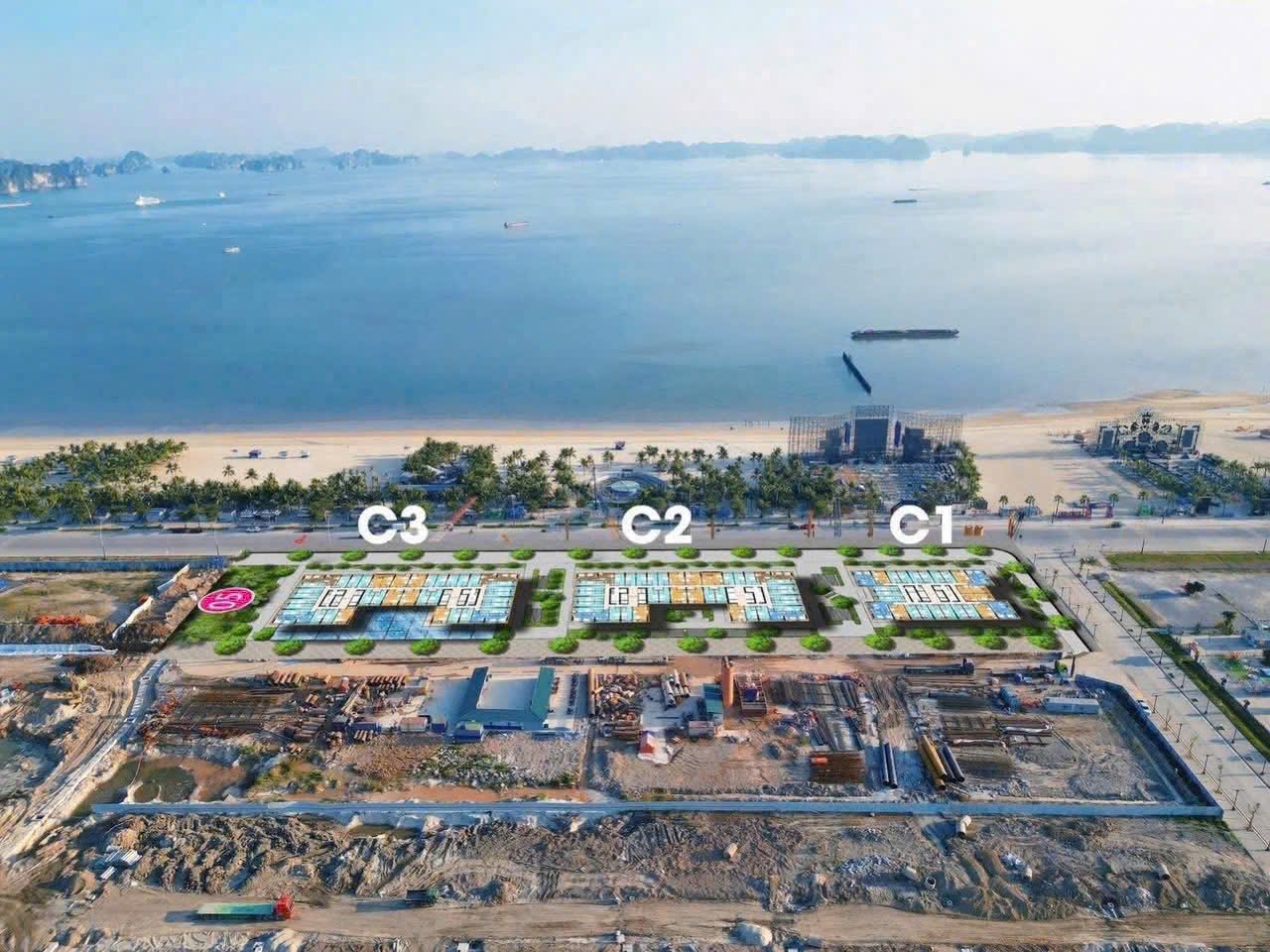 Vị trí toà căn hộ Sun Centro Town Hạ Long Bãi Cháy Quảng Ninh