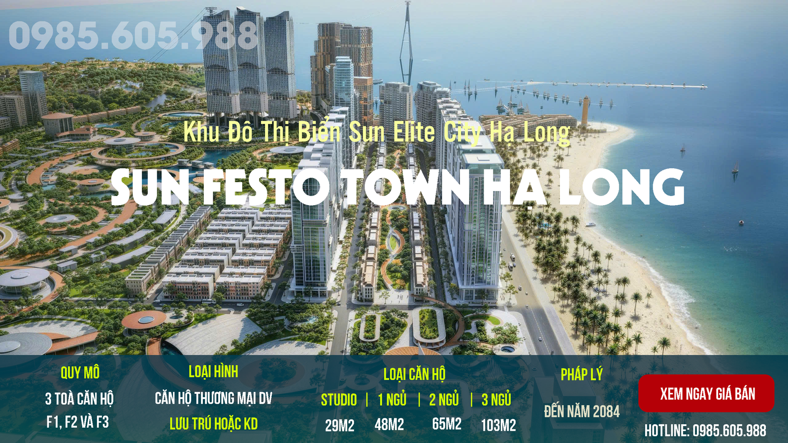 Thông tin Dự án Sun Festo Town Hạ Long Bãi Cháy 2026