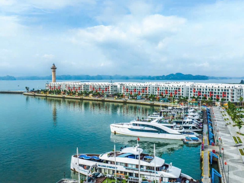 Hình ảnh thực tế shophouse Sun Porto Town Hạ Long