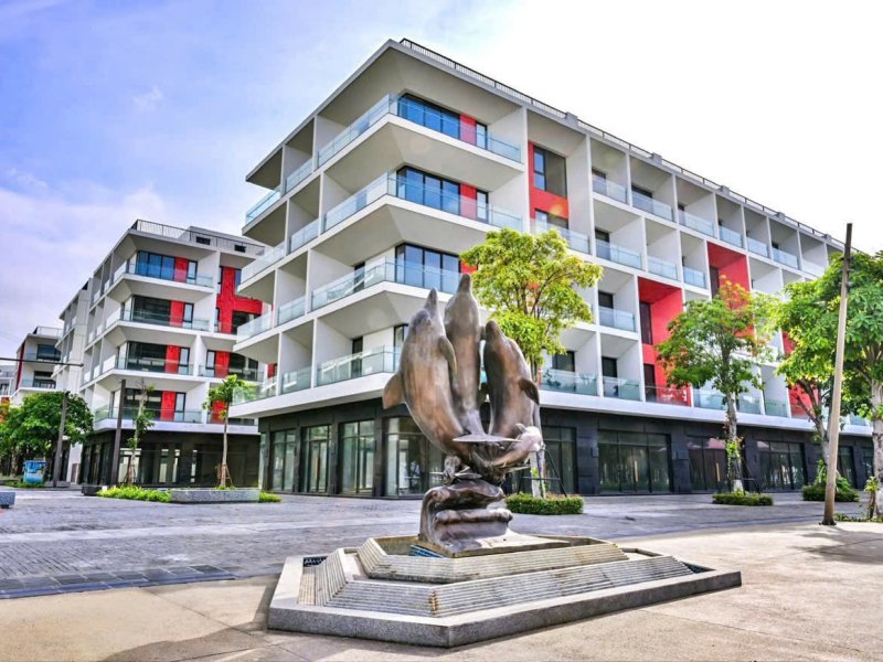 Hình ảnh thực tế shophouse Sun Porto Town Hạ Long